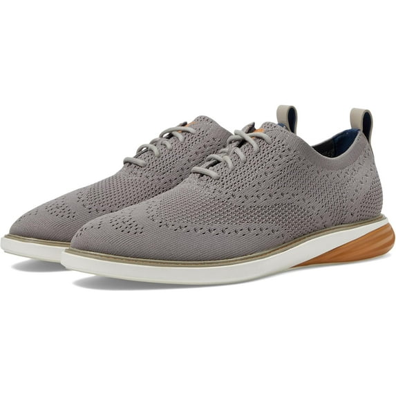 COLE HAAN GrandEvOlution Stitchlite Oxford Shoes Cloudburst/Ivory/Natural Tan