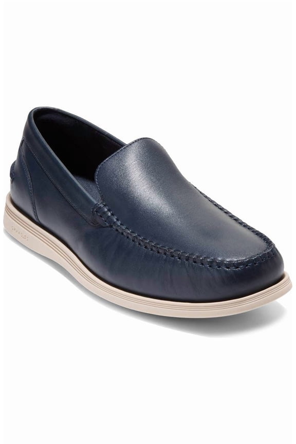 HARWICH VENETIAN MEN SHOES - 10 / Navy Blazer/ Angora