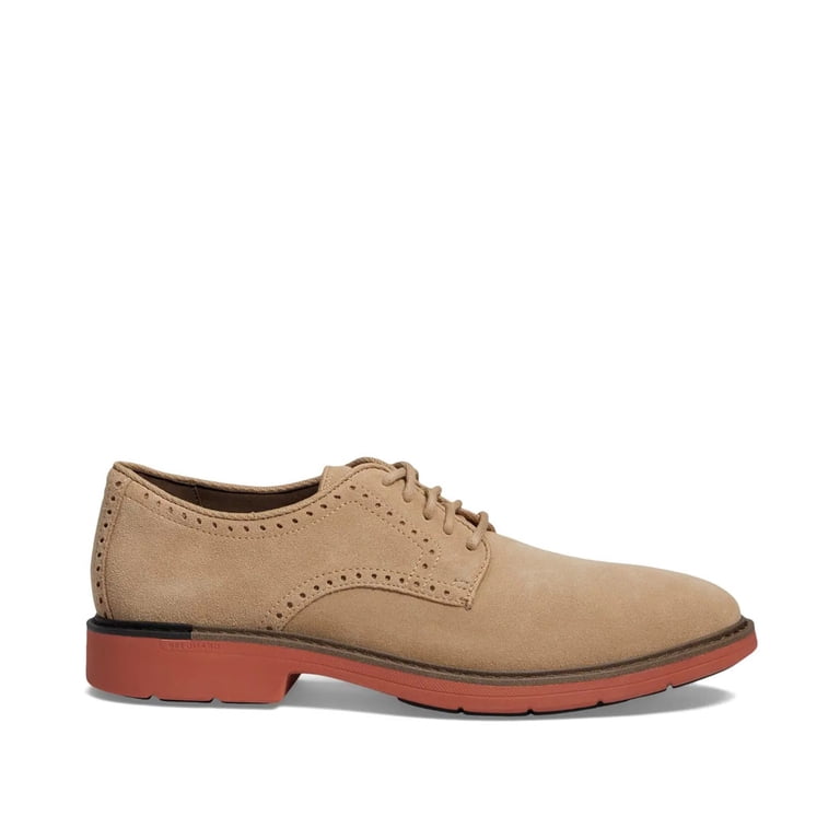 COLE HAAN Male Adult Men 7.5 C38288 Dark Latte Suede/Truffle  display picture 1