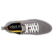 COLE HAAN Mens Gray Cushioned Breathable Grandpro Rally Round Toe Wedge Lace-Up Athletic Sneakers 9 M