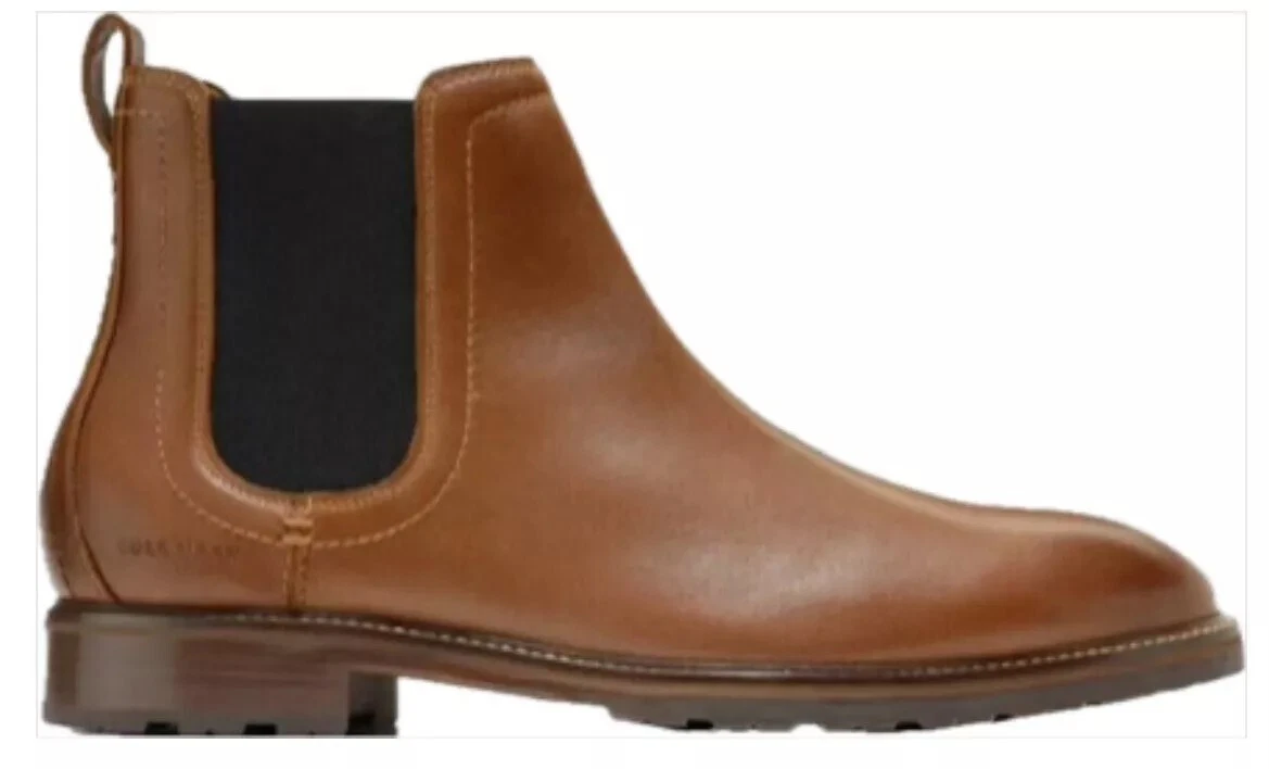 Cole Haan Warner Grand Boots Men\'s Size 10.5 Black Water Resistant Leather Cole Haan | Shoes | Cole Haan Mens Warner Grand Wp Black  main image 2