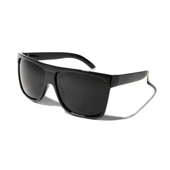 COLE Super Dark Flat Top Square Casual Sunglasses