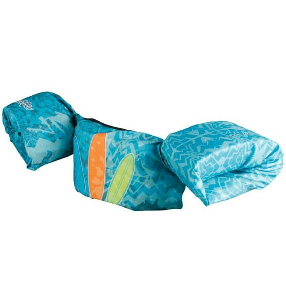 COLEMAN Stearns Deluxe Kids Puddle Jumper Swimming Life Jacket Vest | Blue Surf