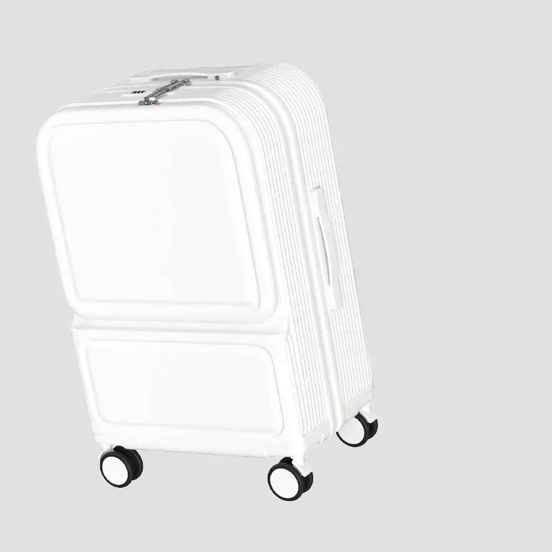 COLENARA Cabin Suitcase Laptop Boarding Case ABS+PC Front Opening
