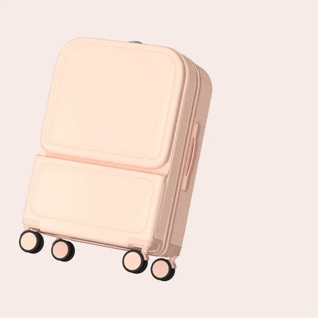 COLENARA Cabin Suitcase Laptop Boarding Case ABS+PC Front Opening