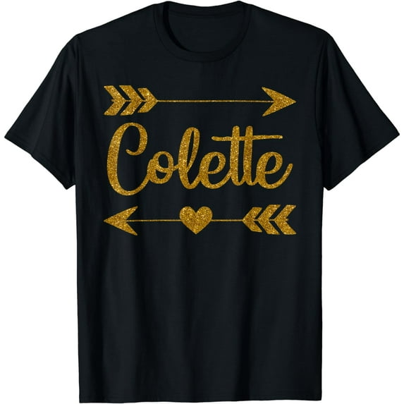 COLETTE Personalized Mom Name Funny Birthday Custom Gift T-Shirt