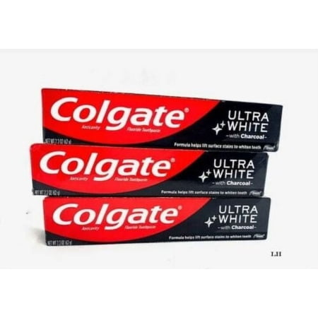 COLGATE ULTRA WHITE WITH CHARCOAL 2.2OZ