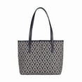 thumbnail image 1 of COLL-LUXOR | Black and White Luxor College/Shoulder Tote Bag, 1 of 6