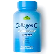 COLLAGENC HYDROLYSATE WITH BIOTIN FOR SKIN, HAIR, NAILS, JOINTS by ALFA VITAMINS - 180 Capsules