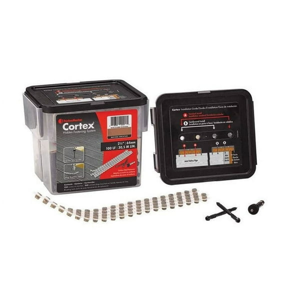 COLLATED Cortex - 100 LFT for TREX Enhance Foggy Wharf, Grey