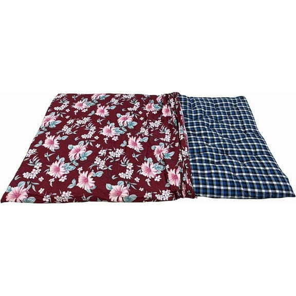 COLLECT PRESENT Soft Foldable Cotto Mattress and Cotto Gadda | Easy to Store 72X36 Inches Portable Bedding Option Made with Handcrafted Cotto and Assorted Traditional Designs