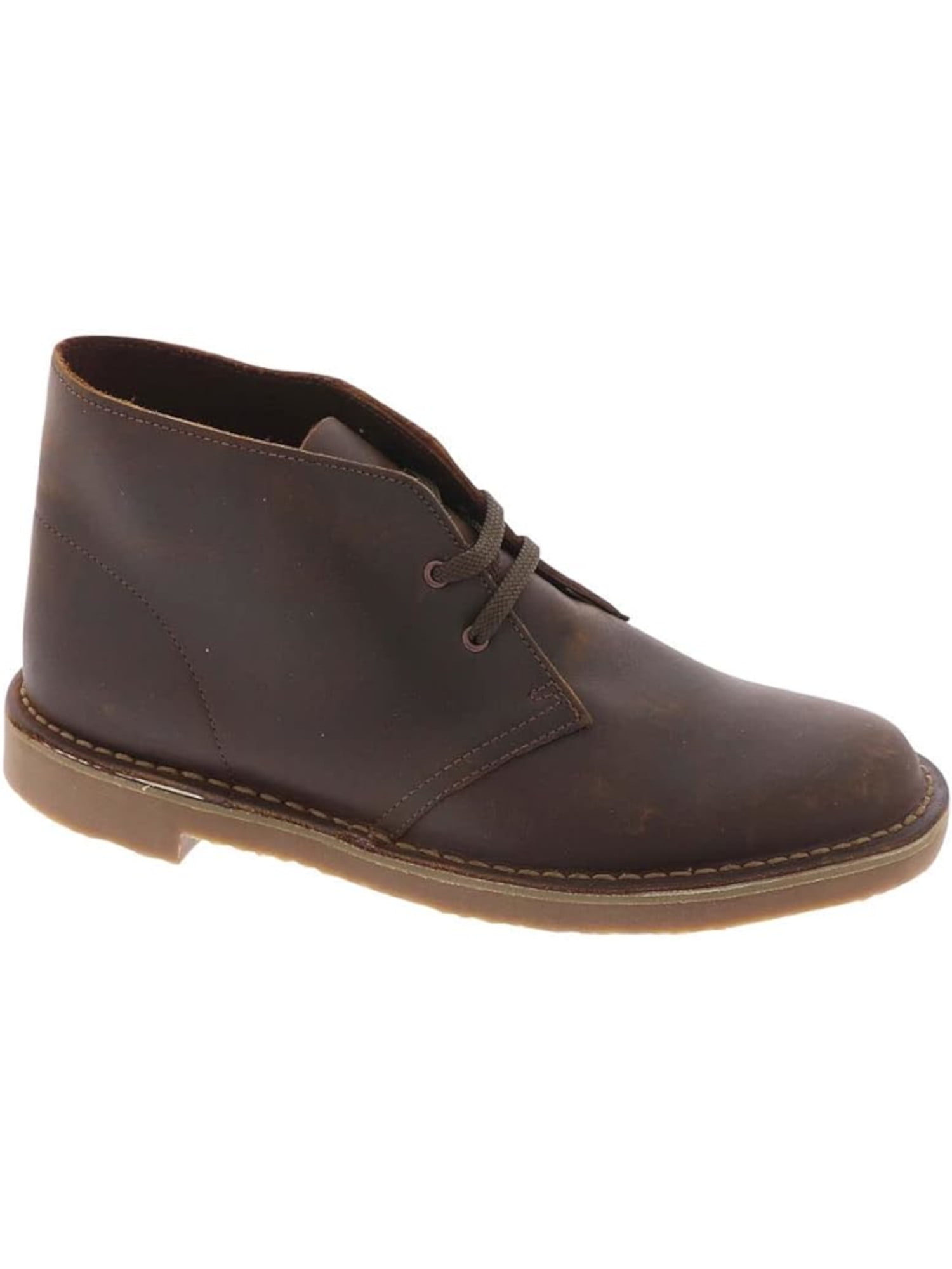 COLLECTION BY CLARKS Mens Brown Breathable Cushioned Removable Insole Bushacre 3 Round Toe Platform Lace Up Leather Chukka Boots 11.5 M Walmart