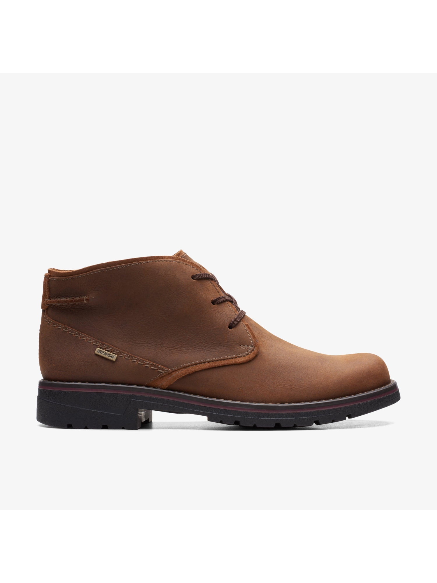 COLLECTION BY CLARKS Mens Brown Water Resistant Cushioned