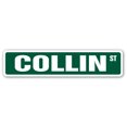 thumbnail image 1 of COLLIN Street Sign Childrens Name Room Sign | Indoor/Outdoor |  24" Wide, 1 of 5