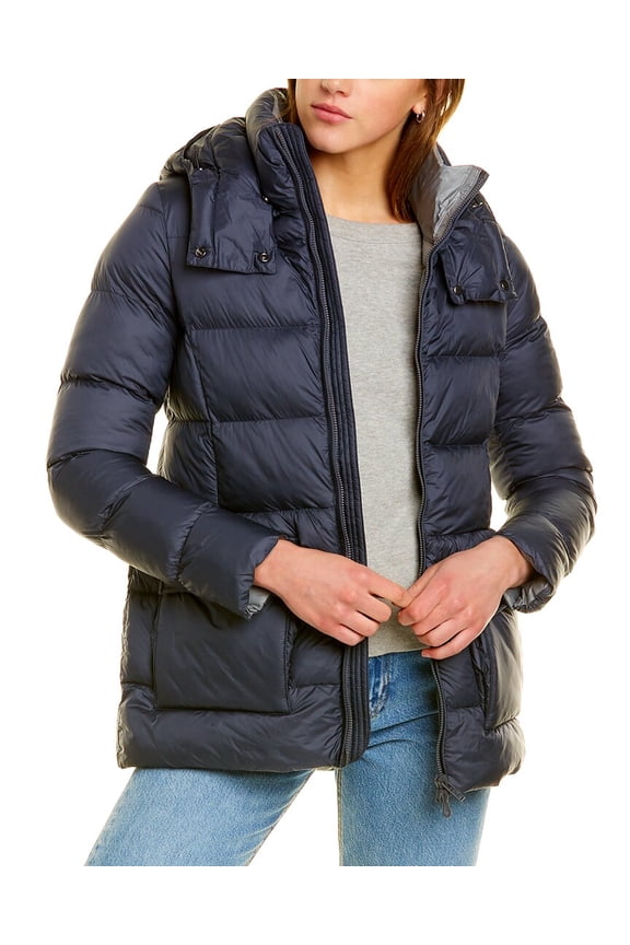 womens  Essential Parka, 48, Blue
