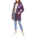 thumbnail image 1 of COLMAR womens  Quilted Storm Flap Jacket, 50, Purple, 1 of 5