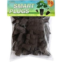 COLMO Seed Starter Smart Seeds Starting Plugs Seedlings Cuttings Cloning Organic Dry Out Rooting Hydroponics Supplies Rapid Root Replacement Priority Delivery (1 Pack of 50 Counts)