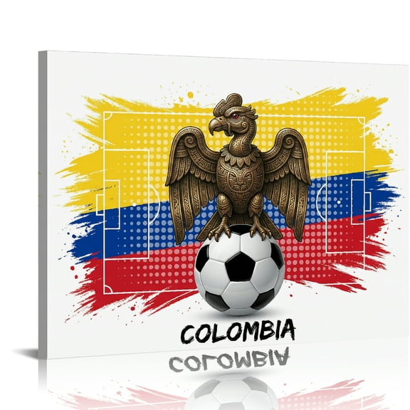 COLOMBIA Print On Canvas, Wall Decor For Bedroom Fashion Kitchen Wall Pictures, Canvas Wall Art Ready To Hang Room Home Art Decor
