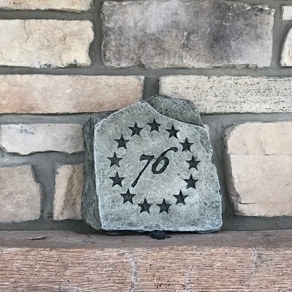 COLONIAL AMERICAN 1776 FLAG GARDEN DECOR