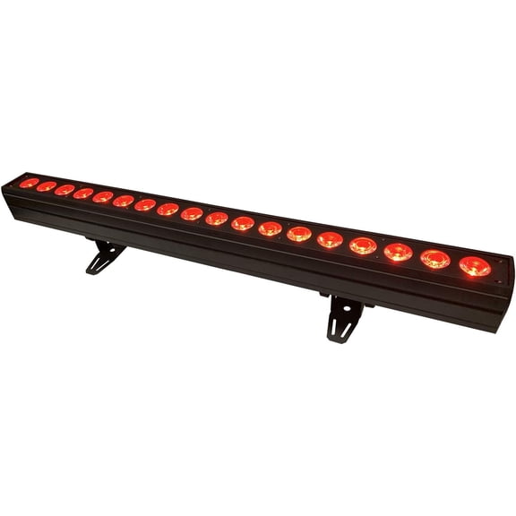 COLOR -BAR-HEX - 40" Color Wash Bar - 18 Hex (6 in 1) 18 watt LEDs RGBAW+UV - Adkins Professional Lighting