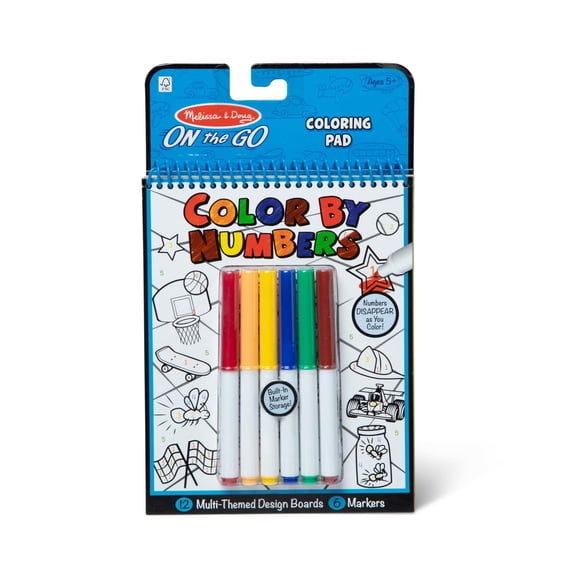 COLOR BY NUMBERS BLUE
