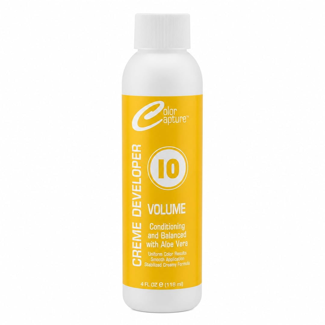 COLOR CAPTURE - Cream Developer, 10 Vol, Hair Color Enhancer - 4 Ounces ...