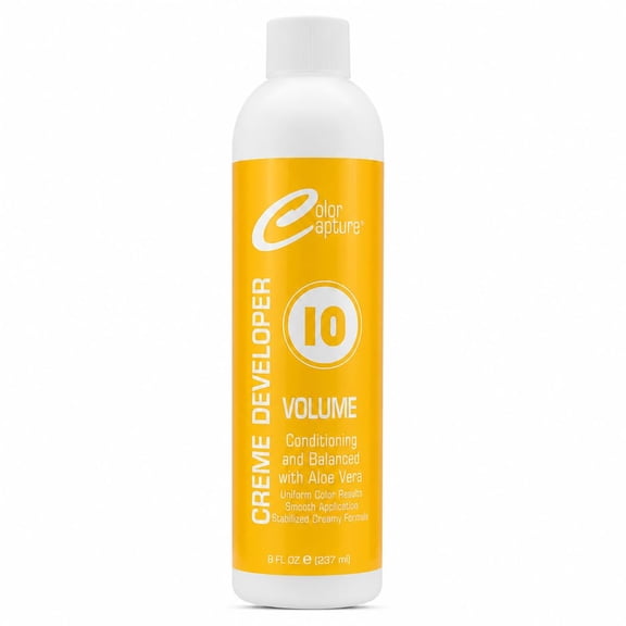 COLOR CAPTURE - Cream Developer, 10 Vol, Hair Color Enhancer - 8 Ounces