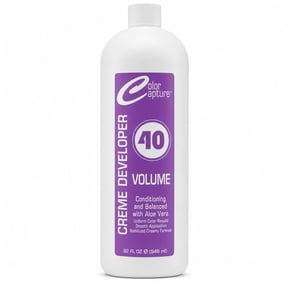 COLOR CAPTURE - Cream Developer, 40 Vol, Professional Hair Coloring - 32 Ounces