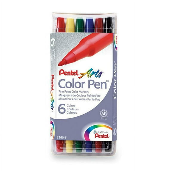 Pentel Arts Fiber Tip Color Pen
