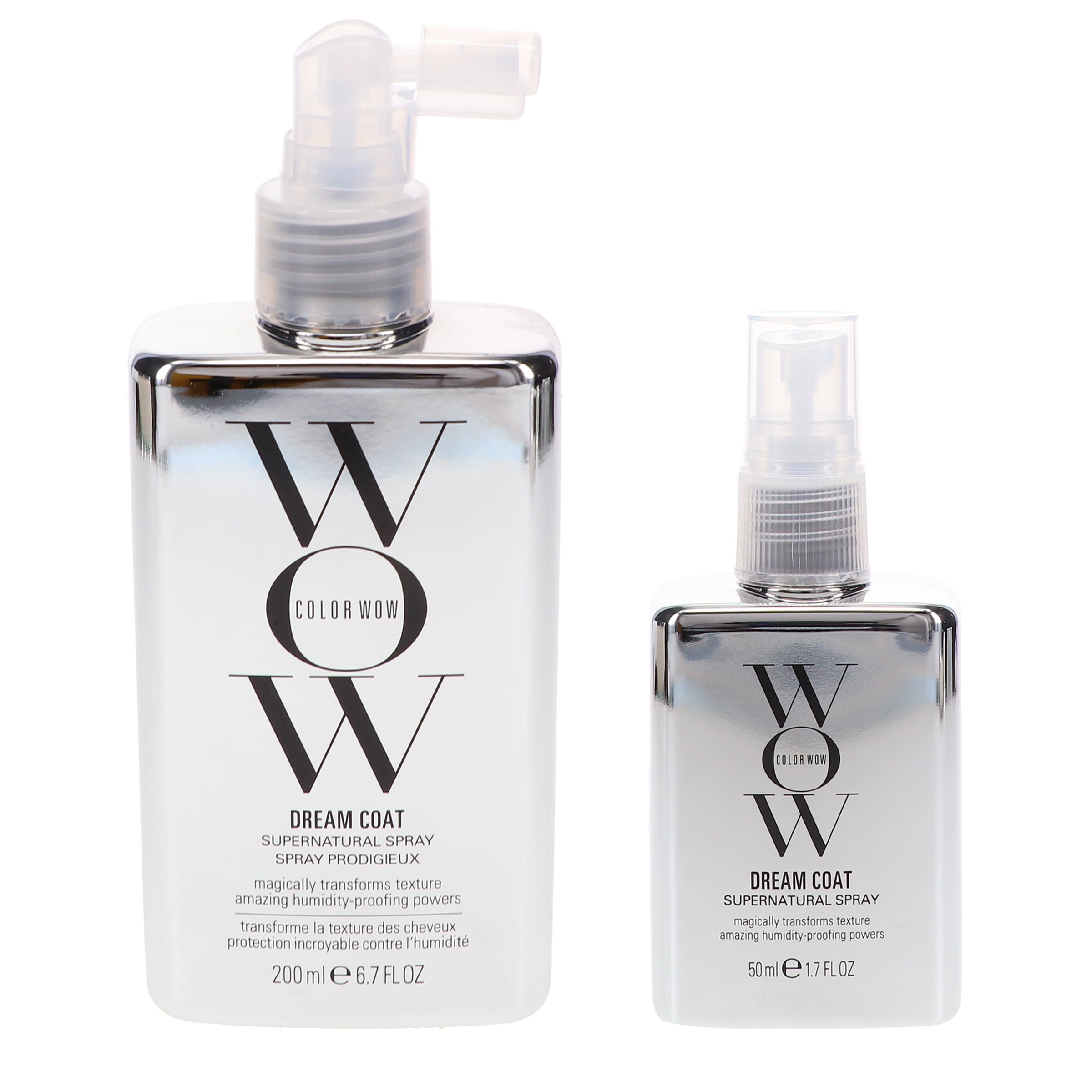 COLOR WOW Dream Coat Supernatural Spray 6.7 oz & 1.7 oz Combo Pack