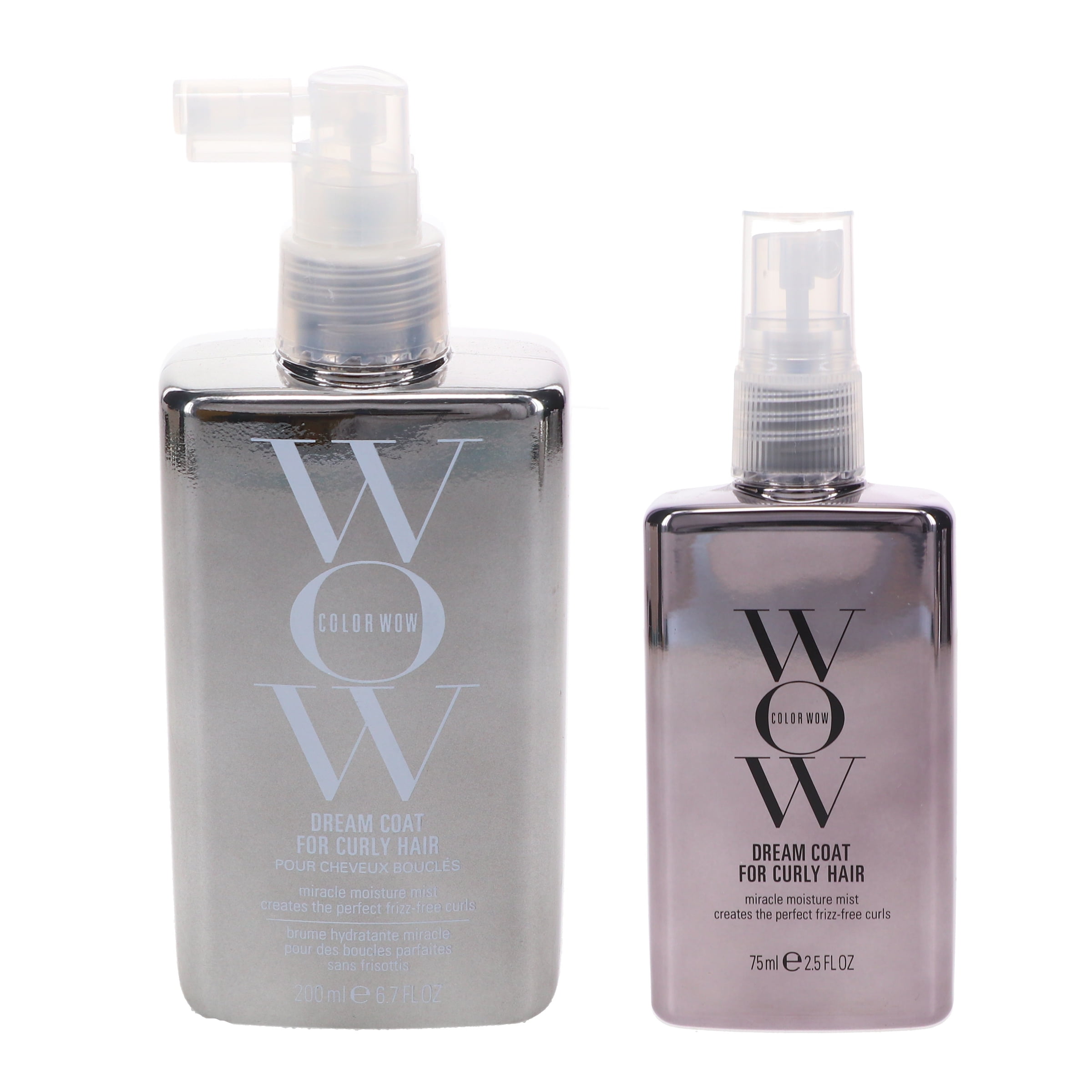 COLOR WOW Dream Coat for Curly Hair 6.7 oz & 2.5 oz Combo Pack