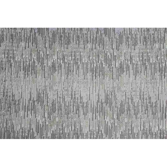COLORADO Jacquard Fabric, 55 Inch . in Width, Silver/Grey / Sample 3x3 Inch