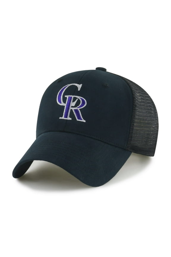MLB Colorado Rockies Men's Snapback Trucker Hat