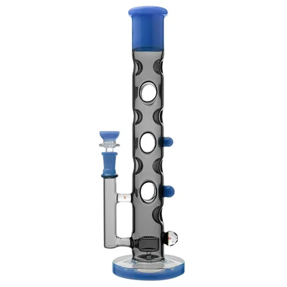 COLORED HOLED STRAIGHT TUBE WATER PIPE