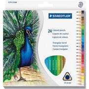 Staedtler Triangular Colored Pencils - Set of 24