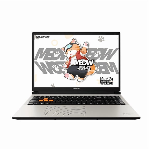 COLORFIRE MEOW R16 Pro Gaming Laptop, AMD Ryzen 7 8745HX - GeForce RTX 5070 Laptop GPU, 16GB DDR5 RAM, 1TB SSD, White