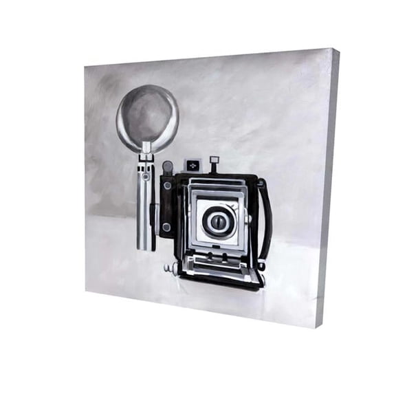 Begin Home Decor 2080-1616-MI29 16 x 16 in. Antique Camera-Print on Canvas