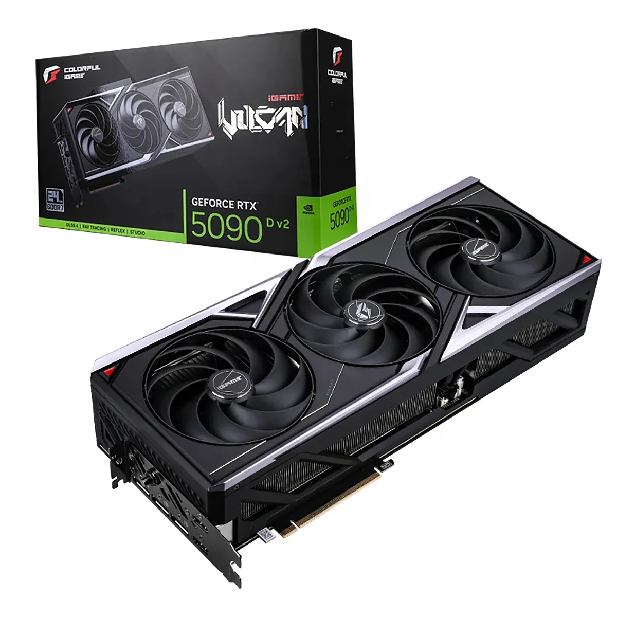 COLORFUL iGame RTX 5090 D v2 Vulcan OC 24GB GDDR7 384 BIT PCIE 5.0 GPU Video Card