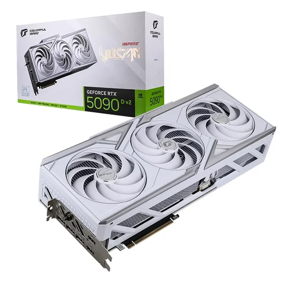COLORFUL iGame RTX 5090 D v2 Vulcan W OC 24GB PCIE 5.0 GDDR7 512 BIT Video Card