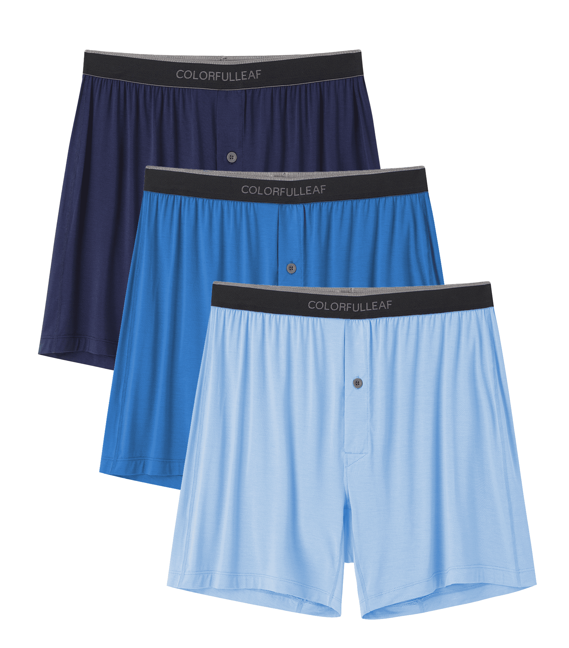 MAYFISH Mens Boxer Shorts Underwear Made from Bamboo Rayon Loose ...