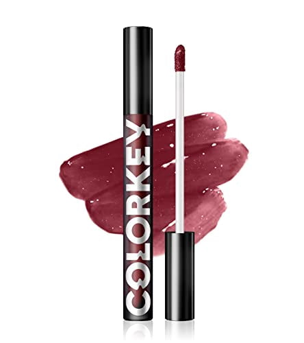 COLORKEY Lip Gloss Mirror Series, Hydrating Lip Gloss with Essential ...