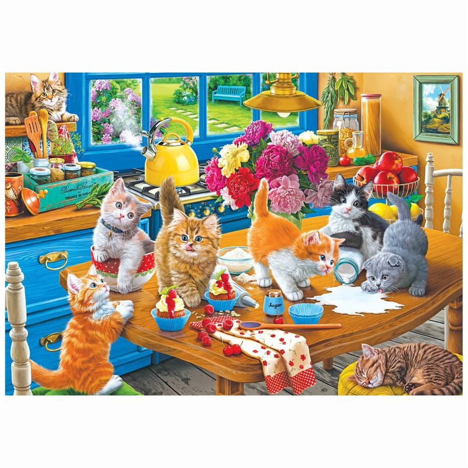 COLORLUXE 500PC KITTENS IN THE KITCHEN
