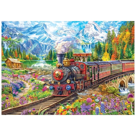 COLORLUXE 500PC Train Journey