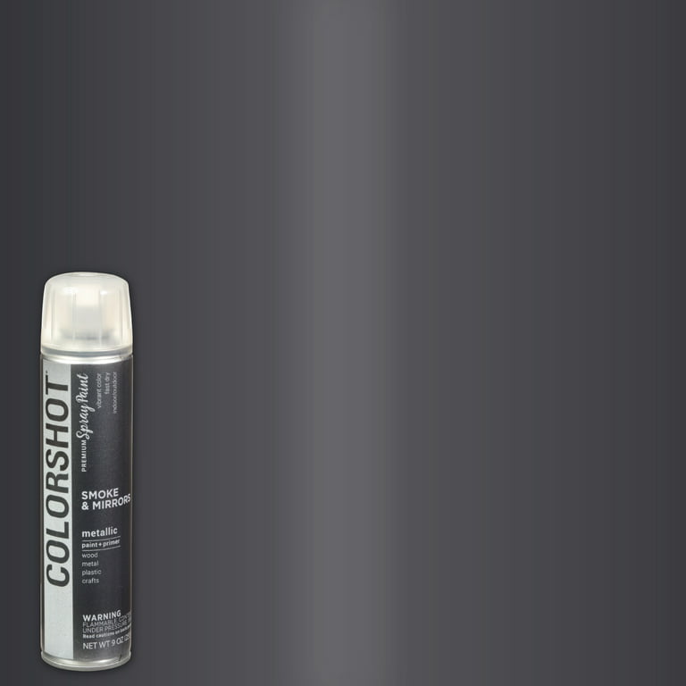 Colorshot Aerosol Spray Paint Primer - Matte White - 10 oz