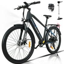 COLORWAY 26"X2.35 Electric Bike, 500W Powerful Motor 36V/12Ah Removable Battery E bike, Aluminum Alloy Frame, Shimano 7 Speed bicycle UL2849