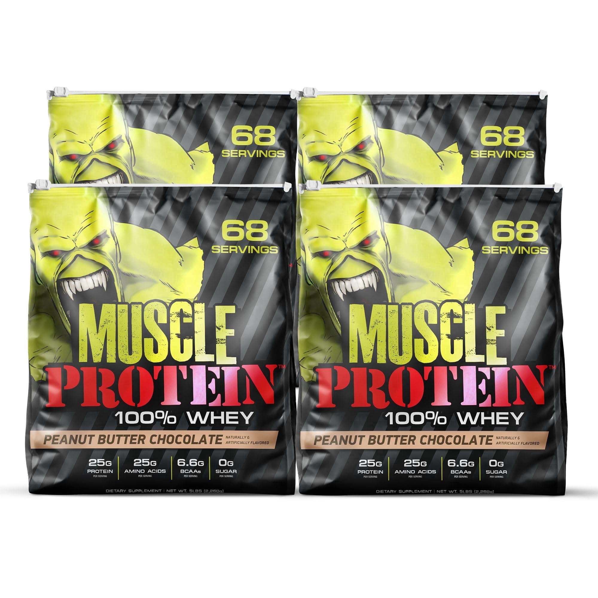 Colosal Labs COLOSSAL LABS Muscle Whey Protein Flavored Protein Powder, 25,000mg ...