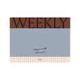 thumbnail image 1 of Papier To Go Tear Away Weekly Desk Pad, Colorblock, 9.5 x 7.1", Blue, 1 of 4
