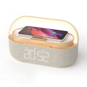 Clock Wireless Phone Chargers for Home Use