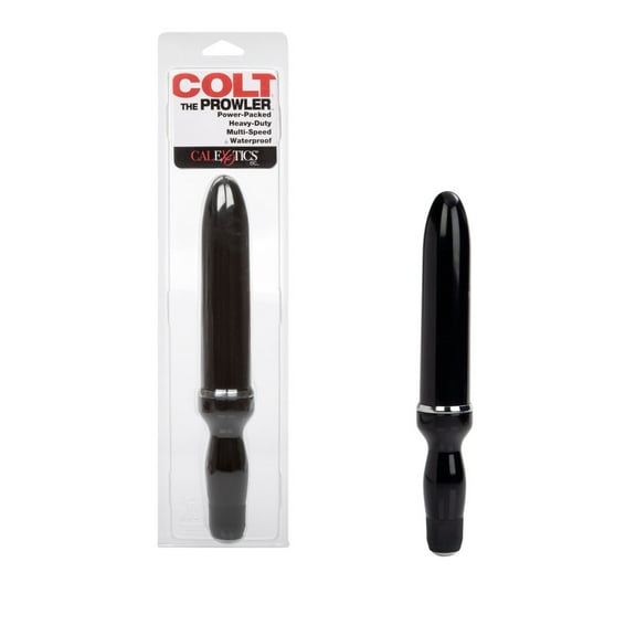 CalExotics COLT The Prowler Male Heavy Duty Multi-Speed Easy Grip Vibrator - Black
