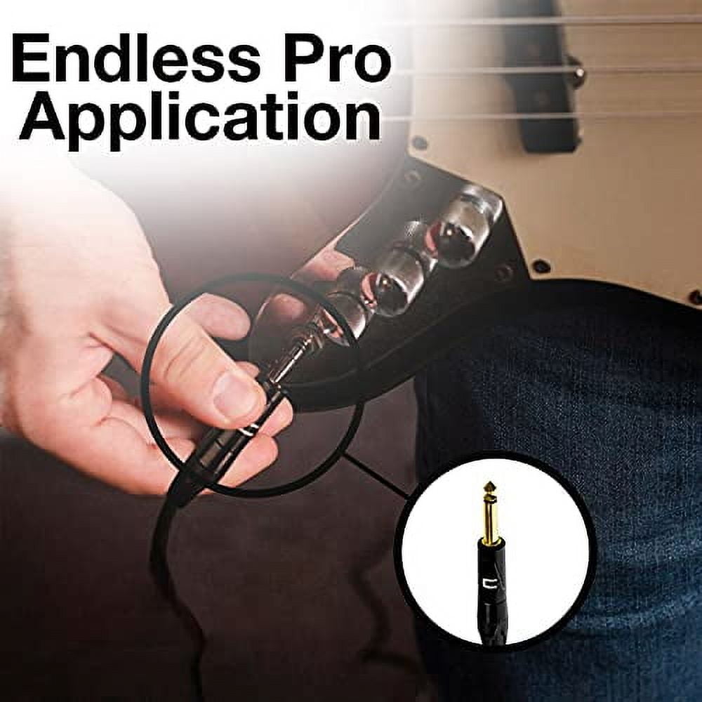 InstallerParts XLR Female To 1/4" TRS Male Cable – 25 Feet, Balanced Audio Cable For Mics & Instruments